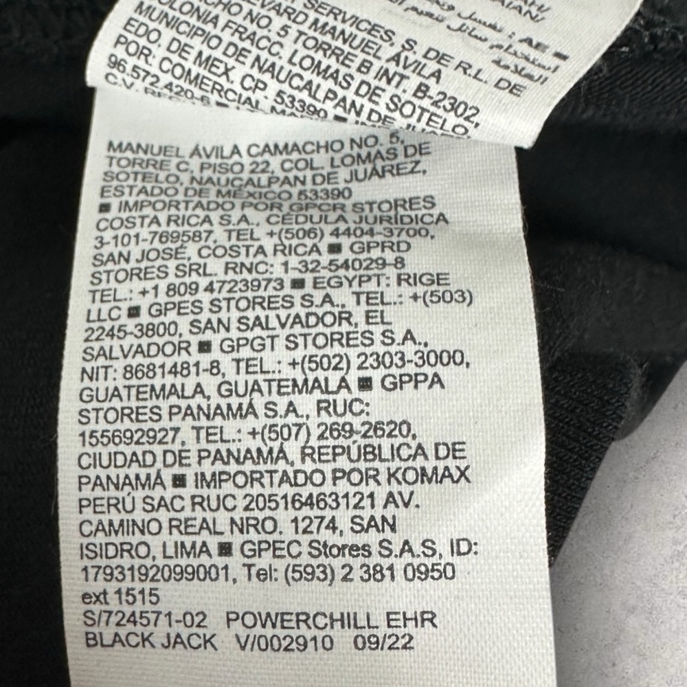 Old Navy Extra High Rise Wide Leg Go Dry Black Leggings Womens Size 3X Pants - Picture 12 of 14